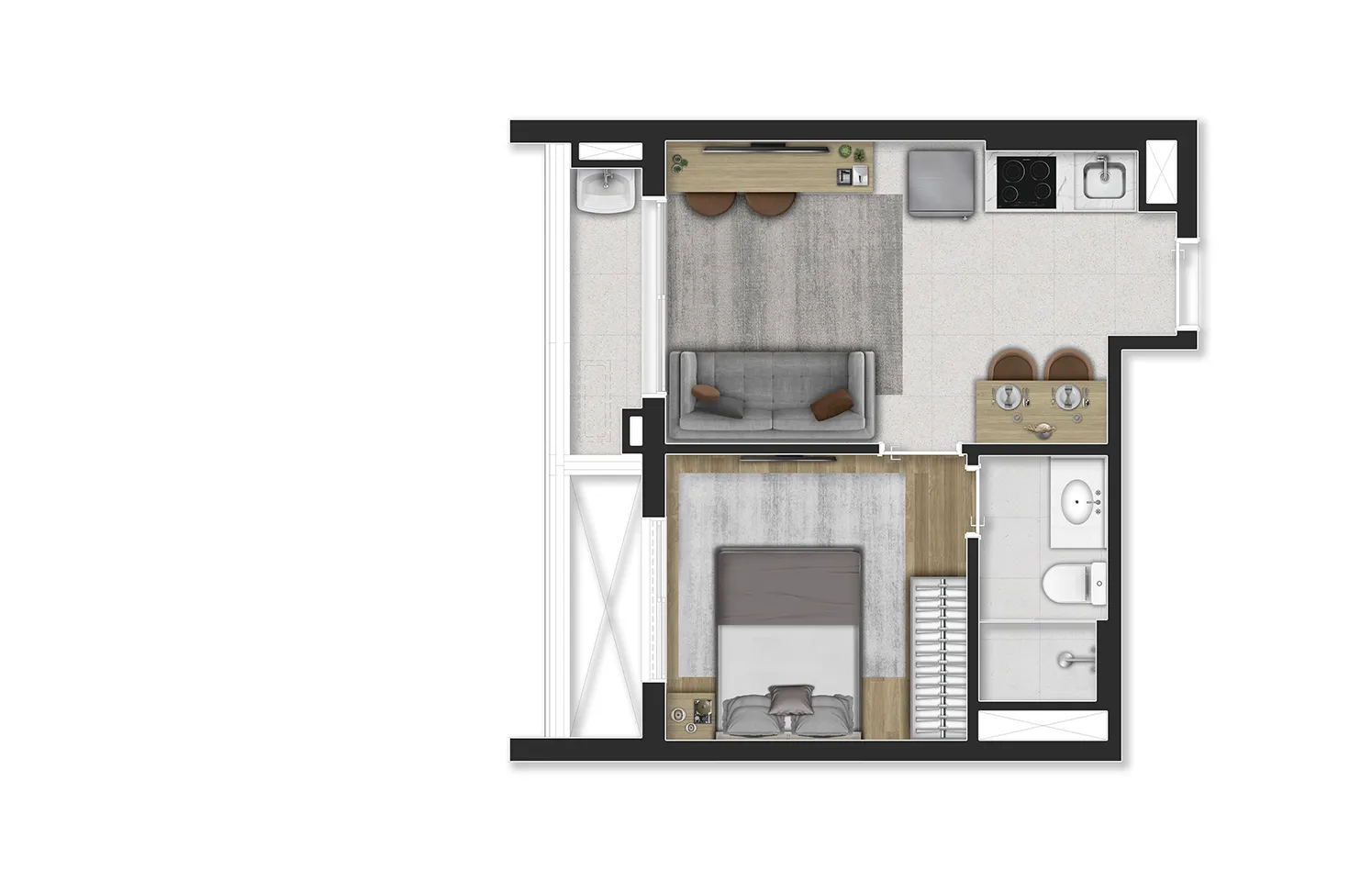 Offices de 17,60 m²