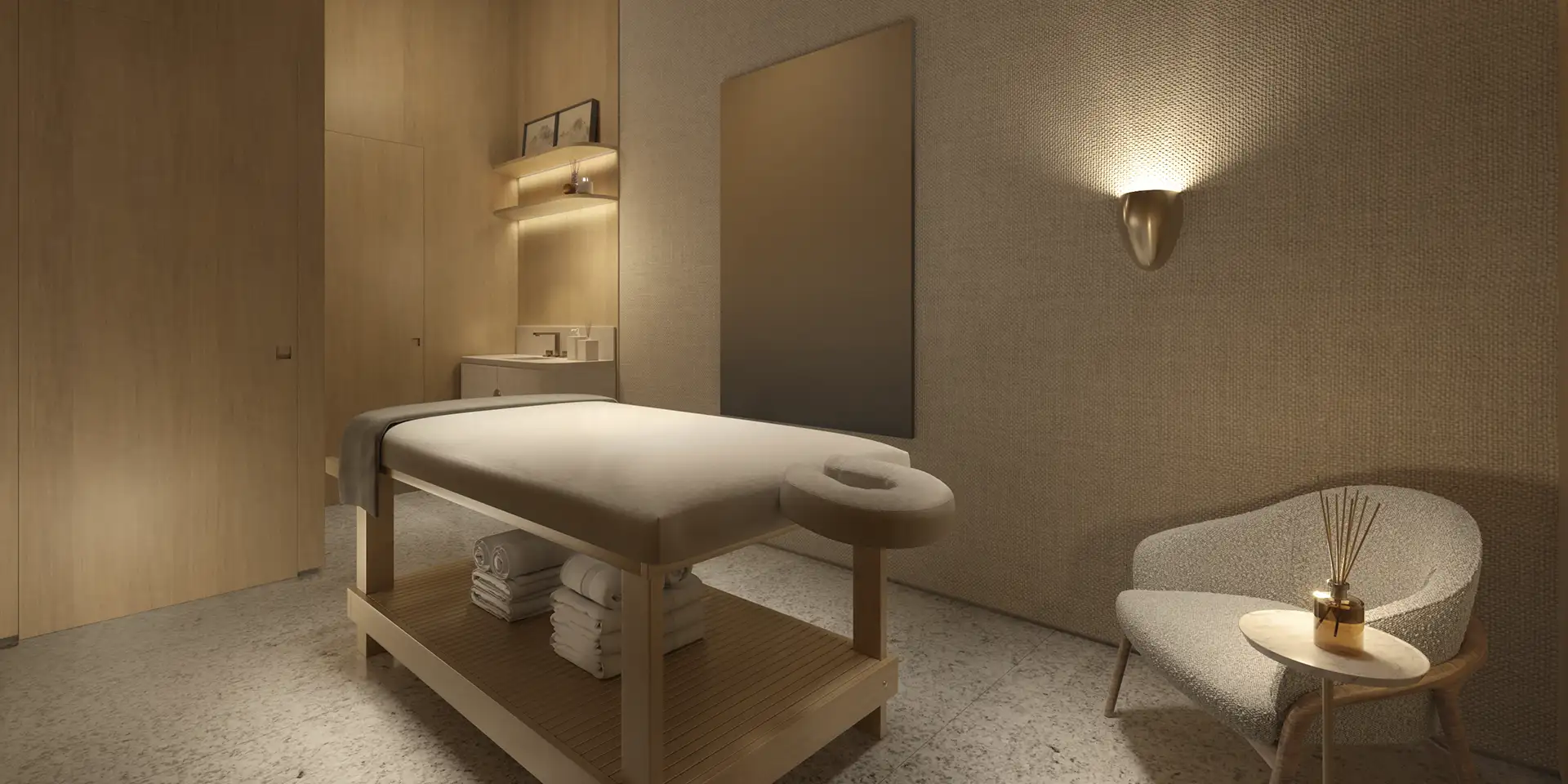 Sala de massagem · Granoscar Ibirapuera